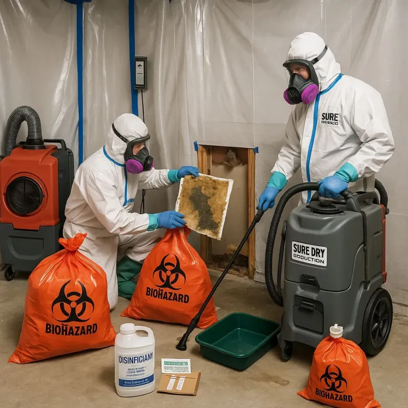 Contaminated Water Handling Protocols process in Bethel, NC