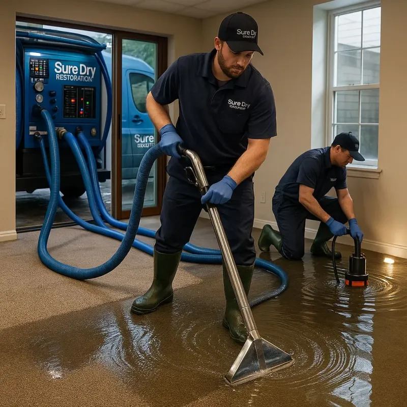 Water Extraction and Removal process in Bethel, NC